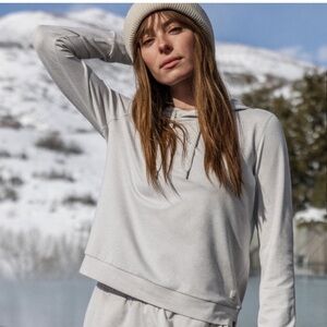 Vuori Light Gray Hoodie